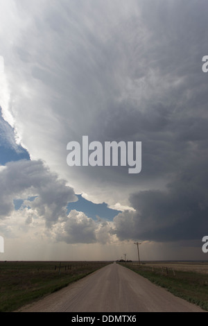 Storm Chasing Images Banque D'Images