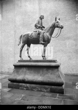 Une statue de John Wesley, Bristol, Avon, 1933. Artiste : Inconnu Banque D'Images