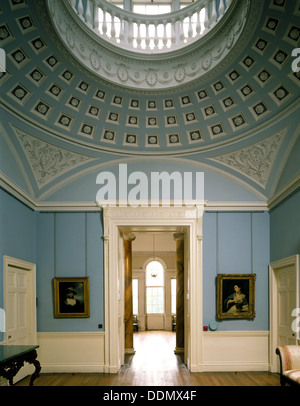 La salle de marbre, Kenwood House, Hampstead, Londres, 1989. Artiste : Paul Highnam Banque D'Images