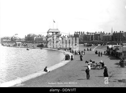 Sables bitumineux de Southport, Lancashire, 1890-1910. Artiste : Inconnu Banque D'Images