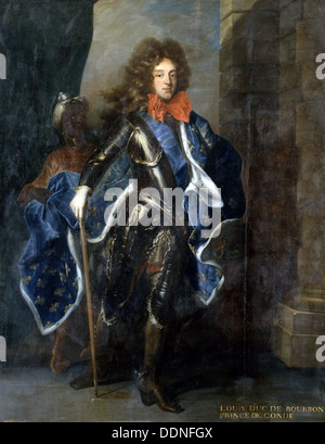 Louis, Prince de Condé (1668-1710), époux de Louise Françoise de Bourbon Banque D'Images