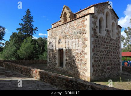 Chypre, de Pyrga, chapelle Sainte Catherine, chapelle d'Agia Sofia, Sainte Catherine, Chapelle Royale, chapelle médiévale, French-Byzan Banque D'Images