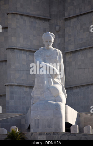 Jose Marti Memorial sur la place de la révolution la 'Plaza de la Revolucion" à La Havane, Cuba, Caraïbes Banque D'Images