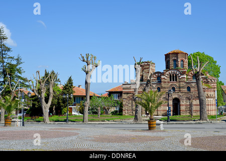 Le Christ Pantocrator Curch à Nessebar, Bulgaria.Site du patrimoine mondial de l'UNESCO Banque D'Images