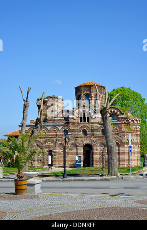 Le Christ Pantocrator Curch à Nessebar, Bulgaria.Site du patrimoine mondial de l'UNESCO Banque D'Images