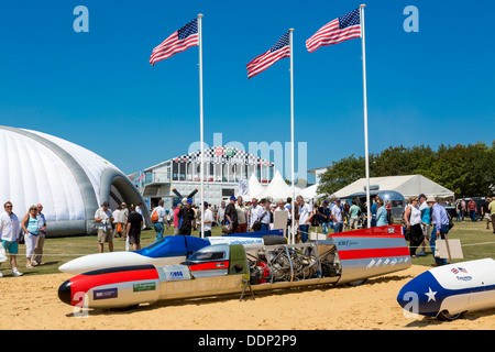 Certains de vitesse au sol à l'affichage des légendes 2013 Goodwood Festival of Speed, Sussex, UK. Banque D'Images