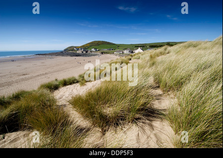 Croyde Bay sur la côte nord du Devon Banque D'Images