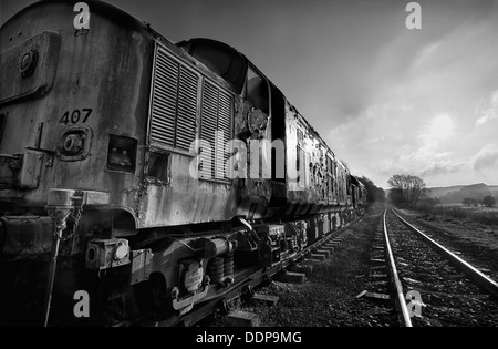 L'churnet Valley Railway est une gare ferroviaire à écartement standard préservés à l'est de Stoke-on-Trent, dans le Staffordshire. le c Banque D'Images