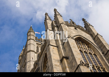 Baignoire une ville historique dans le Somerset England UK L'Abbaye de Bath Banque D'Images