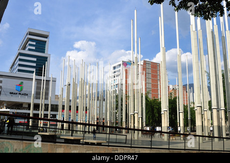 Parque de las Luces - Centre de Medellin .Département d'Antioquia. Colombie Banque D'Images