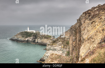 Le phare de south stack Banque D'Images