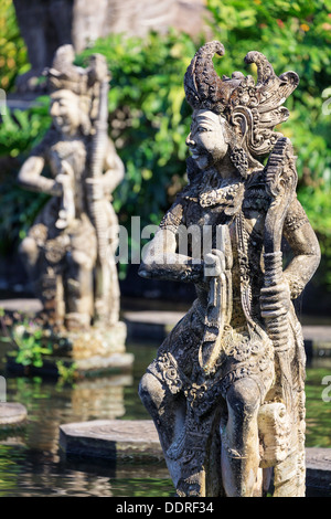 L'INDONÉSIE, Bali, Tirtagangga, Palais d'eau (Taman Tirtagangga) Banque D'Images