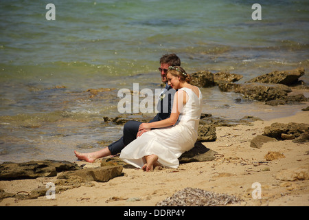 Mariage Des Caraïbes Banque D'Images