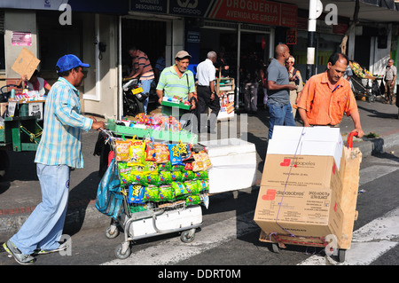 Marché Tejelo à Medellin .Département d'Antioquia. Colombie Banque D'Images