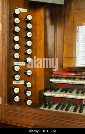 Brigids orgue Cathédrale St s'arrête, Kildare, Irlande Banque D'Images