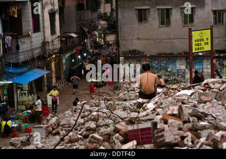 Xian Cun Village , Guangzhou , Chine Banque D'Images