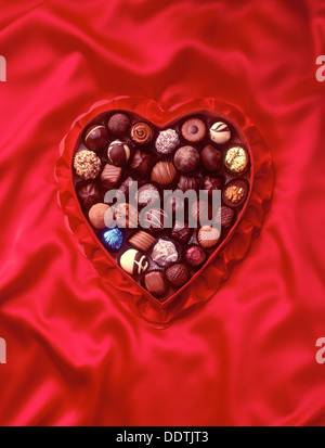 Valentine's Chocolates Banque D'Images