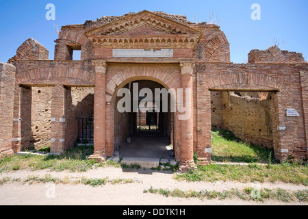 La Chambre de Epagathiana et Epaphroditiana, Ostia Antica, Italie. Artiste : Samuel Magal Banque D'Images