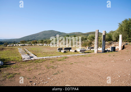 Une palestre à Petalidi, Grèce. Artiste : Samuel Magal Banque D'Images