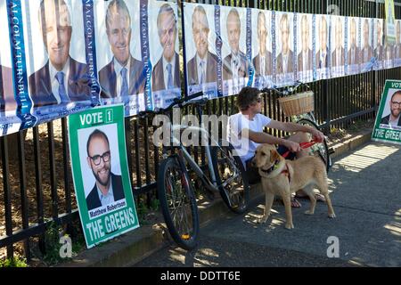 L'élection fédérale de l'Australie, 2013, la plage de Bondi NSW Australie Banque D'Images