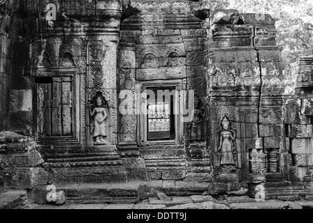 Le Temple de Preah Kahn, Siem Reap, Cambodge Banque D'Images