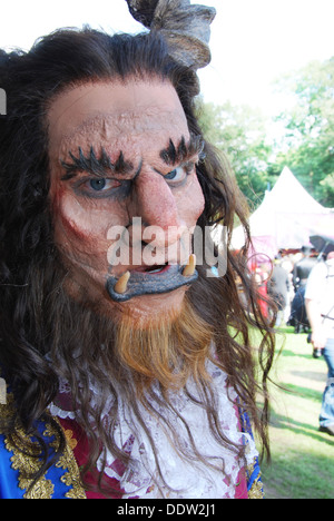 Mâle de couleur à 2012 Fantasy Fair Arcen Pays-Bas Banque D'Images