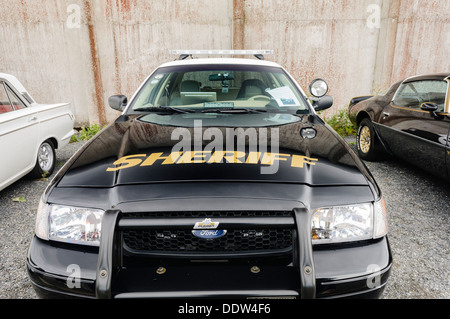 California Orange County Sheriff Ford Crown Victoria Police Interceptor Banque D'Images