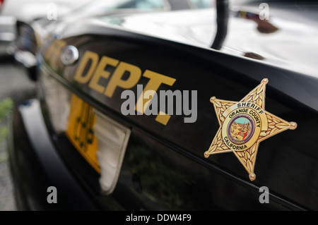 California Orange County Sheriff Ford Crown Victoria Police Interceptor Banque D'Images