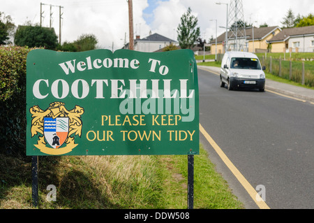 Inscription L'accueil des visiteurs à Piracicaba, Irlande Banque D'Images