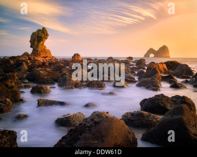 Mack Archat coucher du soleil. Oregon Banque D'Images