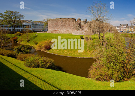 Château de Rothesay, Isle of Bute Banque D'Images