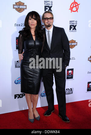 Los Angeles, Californie, USA. 7e août, 2013. Katey Sagal assistant à la première de la saison Six FX's ''Sons of Anarchy'' tenue à l'Kodak Theater à Hollywood, Californie le 7 septembre 2013. 2013 Credit : D. Long/Globe Photos/ZUMAPRESS.com/Alamy Live News Banque D'Images