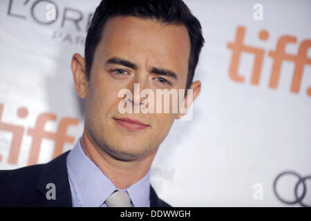 Toronto, Canada. Le 06 août, 2013. Colin Hanks participant à la 'Parkland' première mondiale au 38e Festival International du Film de Toronto le 06 septembre 2013 : dpa Crédit photo alliance/Alamy Live News Banque D'Images