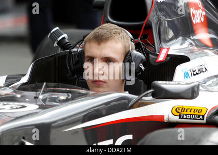 Sport Automobile : Championnat du Monde de Formule 1 de la FIA 2013, Grand Prix d'Italie, Sergey Sirotkin (RUS, Sauber F1 Team), Banque D'Images