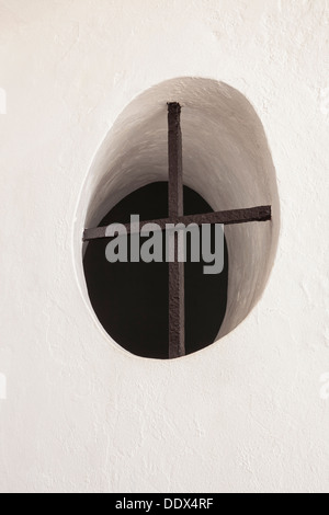 Fenêtre, Fort Castillo San Felipe del Morro, Site Historique National de San Juan, un parc national dans la région de Old San Juan, Puerto Rico Banque D'Images