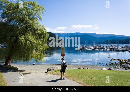 Deep Cove, North Vancouver, Colombie-Britannique, Canada Banque D'Images