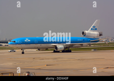 Avion KLM, Banque D'Images