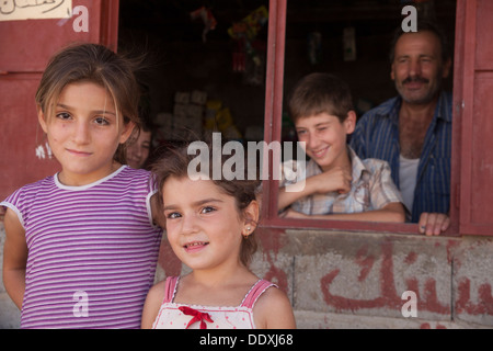 Province de Domiz, Duhok - Le Nord de l'Iraq (Kurdistan iraquien) - Camp de Réfugiés de Domiz Banque D'Images