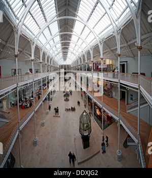 Musée national d'Écosse, de l'intérieur, la ville d'Edimbourg St Chambers UK Scotland EH1 1JF Banque D'Images