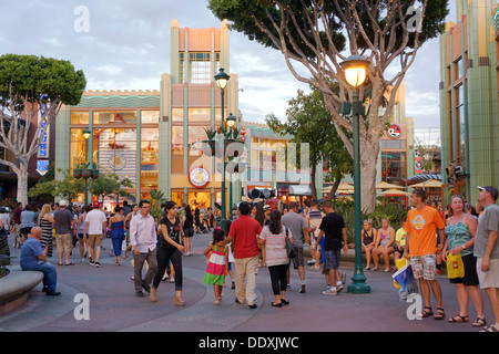 Centre-ville, Shopping, Disneyland Anaheim, Californie Banque D'Images