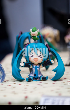 Jakarta, Indonésie, le 8 septembre 2013 : Anime figurine modèle présenté sur l'un des anime en Asie du Festival 2013. Banque D'Images