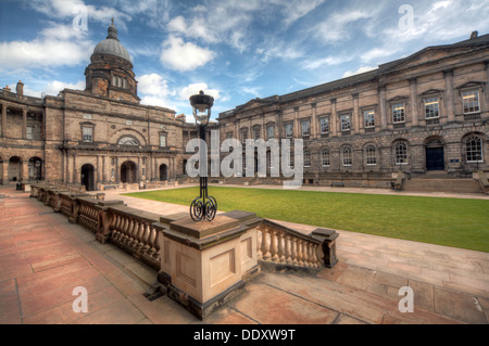 Edinburgh University, South College buildings, vieille ville, Edinburgh, Lothian, Écosse, UK large View - EH8 9YL Banque D'Images