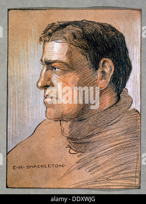 Ernest Shackleton, explorateur britannique, c1909. Artiste : Inconnu Banque D'Images