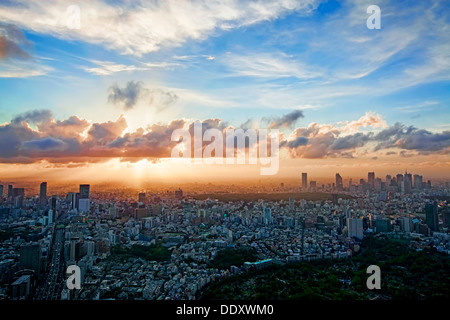 Skyline de Tokyo Banque D'Images