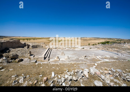 Un temple à Segobriga, Espagne, 2007. Artiste : Samuel Magal Banque D'Images