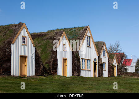 Glaumbaer Heritage Museum, vermahlid, nord de l'islande, Islande, Europe Banque D'Images