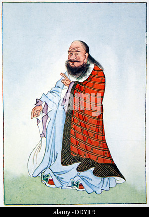 Lao-Tzu, ancien philosophe chinois et d'inspiration du taoïsme, 1922. Artiste : Inconnu Banque D'Images