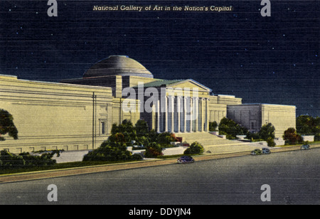 National Gallery of Art, Washington DC, USA, 1940. Artiste : Inconnu Banque D'Images