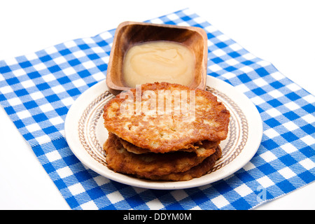 Crêpes de pommes de terre Banque D'Images