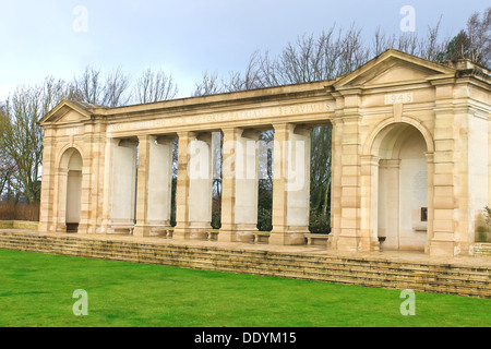 Le cimetière de guerre de Bayeux. Normandie, France Banque D'Images